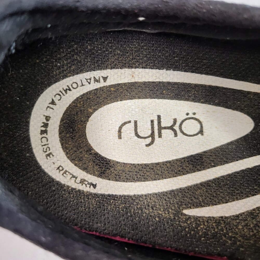 Ryka Kailee Slip On Adjustable Shoe Woman Size 8 Black Palm - Picture 7 of 8